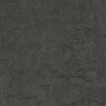 Zoom sur la texture mate du sol vinyle District NY - Aspect béton vieilli - Noir minéral