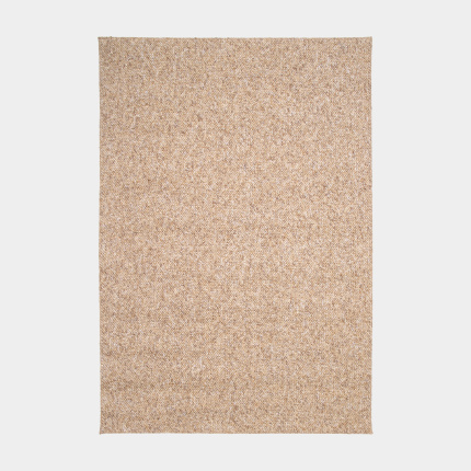 Tapis de salon ou chambre - Bouclette - Marron pralin