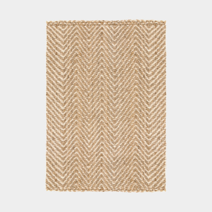 Tapis Chevrons en Jute