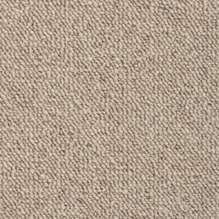 Moquette pure laine vierge bouclée - Mallow - Beige
