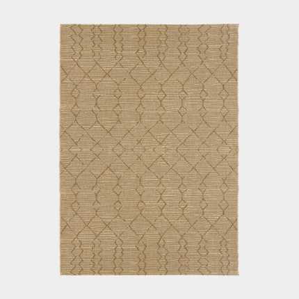 Tapis Salon / Terrasse - Scandinave - Marron cuivr