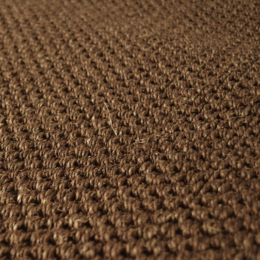 Revêtement sisal Kidara grosses boucles - Bronze - gros plan