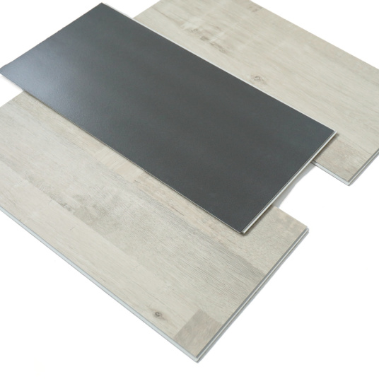 Dalles PVC clipsables rigides Ultime Plus - Patchwork bois blanc, vue packshot