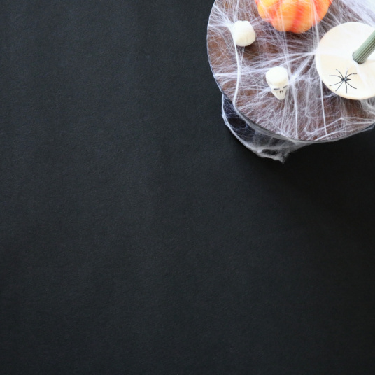 Moquette Stand Expo filmé - Noir - vue du dessus