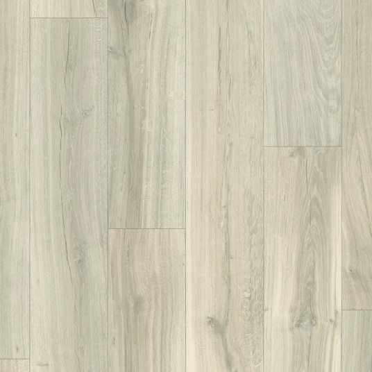 Détail des lames haut de gamme sol vinyle textile imitation Chêne blanchi 
