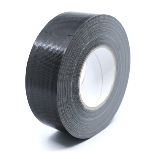 Gaffeur ruban adhésif toilé noir 50 mm x 50 m étanche et très résistant