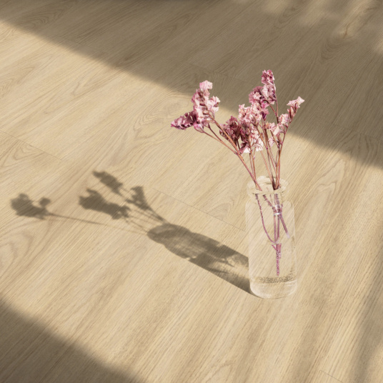 Lame vinyle Gerflor Senso Clic 3 Scandinav Medium mettant en valeur une décoration sobre et lumineuse