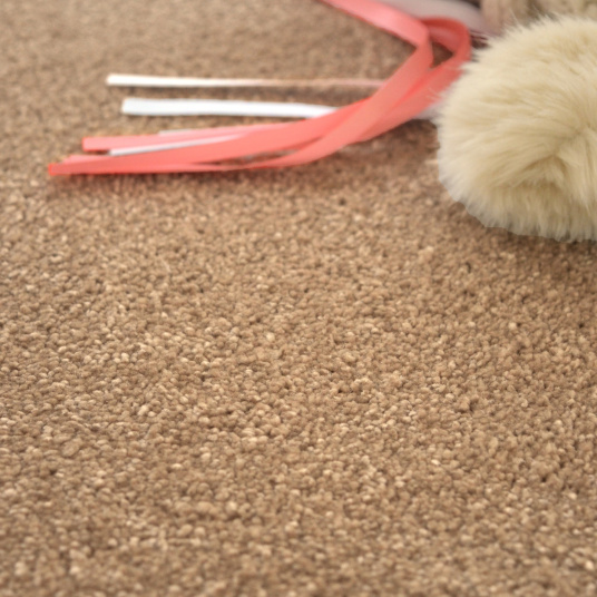 Moquette chambre ou salon Select marron cuivré - chambre - gros plan