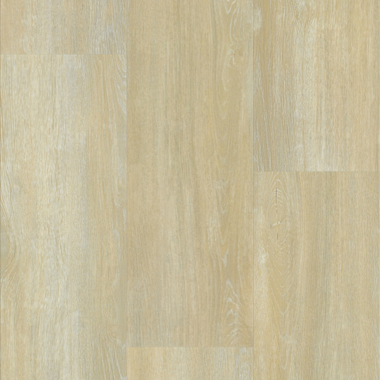 Lame sol PVC plombante et acoustique chêne clair cérusé, finition bois lumineuseLame sol PVC plombante et acoustique - Chêne clair cérusé