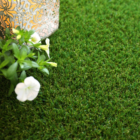 Gazon synthétique Jardin d'été - 30mm - gros plan