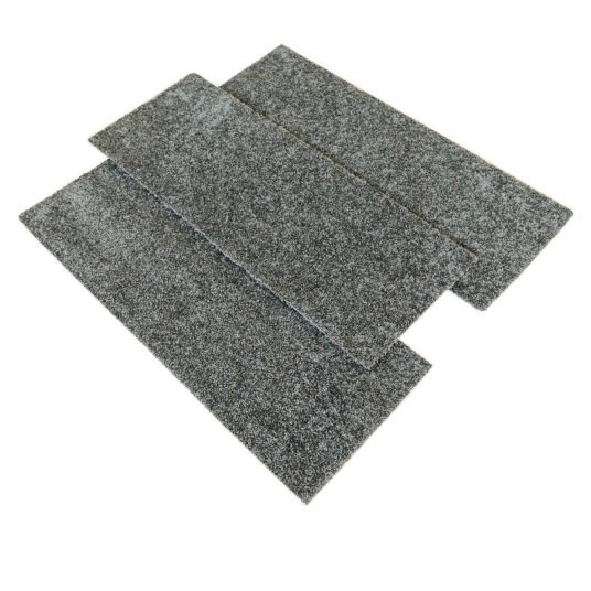Dalle de moquette repositionnable Flexi Home - Gris minéral