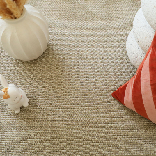 Tapis sur mesure sisal haut de gamme - Terralys - Chanvre