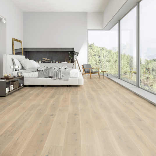 Parquet flottant Stratifié - Chêne Yoga Studio - chambre