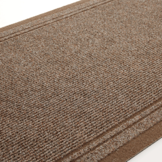 Tapis de couloir et d'entrée marron - Antidérapant au mètre