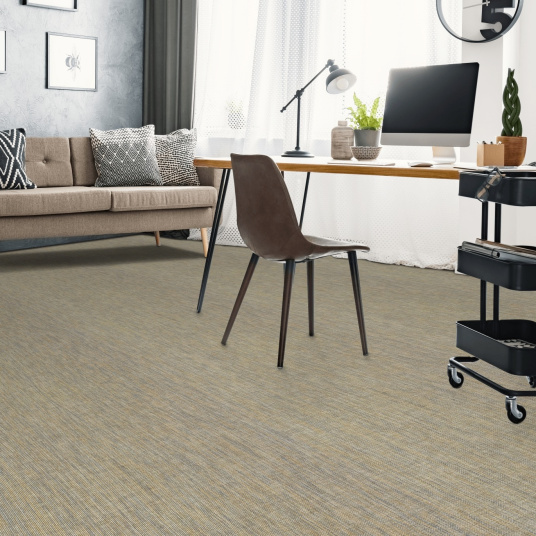 Moquette tissé plat Timor gris grège - bureau