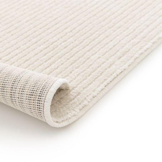 Tapis chambre d'enfant Petit ourson crème - envers