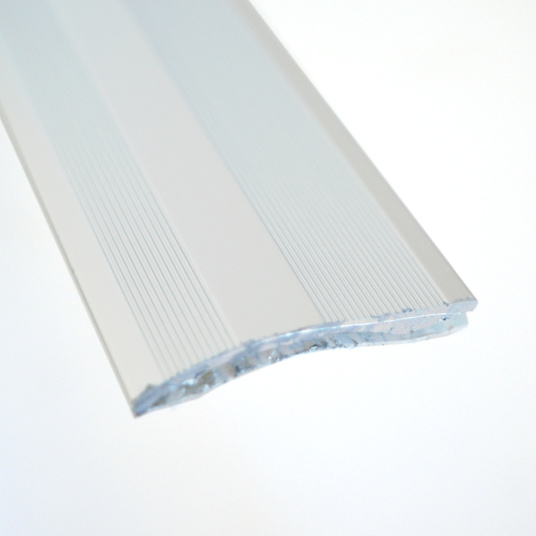 Barre de Seuil de porte Romus adhésif 100 cm - Couvre joint - Alu incolore