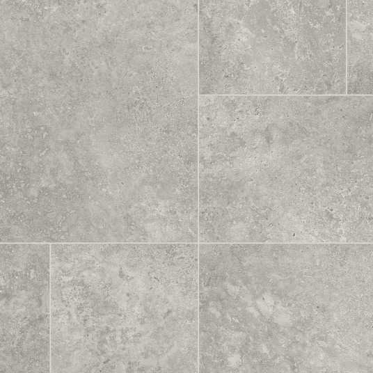 Sol vinyle District NY - Aspect béton minéral gris clair
