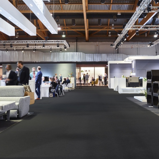 Moquette Stand Expo filmé - Noir - salon