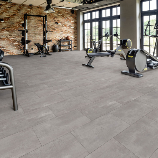 Dalle de sol stratifié - Cuisine et salle de bain - Carrelage Lamu - salle de sport