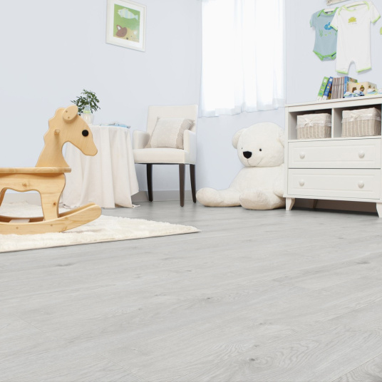 Parquet flottant Stratifié - Compatible cuisine salle de bain - Chêne Gotland - chambre enfant