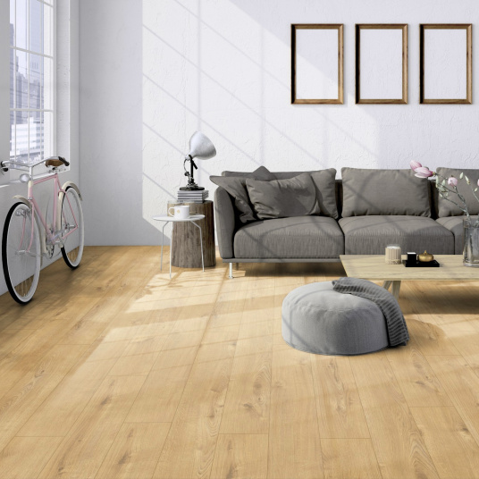Parquet flottant Stratifié - Chêne Opera House - salon