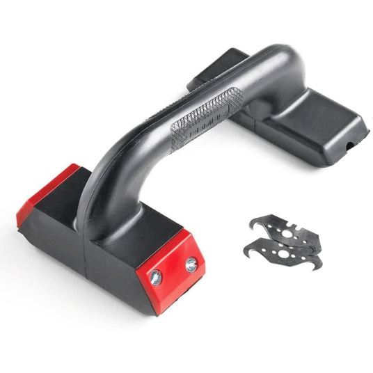 Araseur Romus pour revêtement de sol mince avec 2 lames non montées