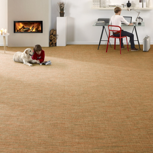 Moquette tissé Plat - Timor - Nature - salon