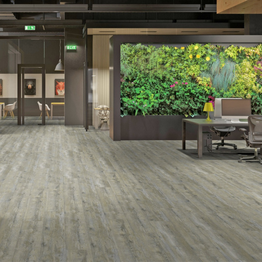 Lame vinyle Gerflor - Creation 55 rigid acoustic à clipser - spécial rénovation - Ranch - bureaux