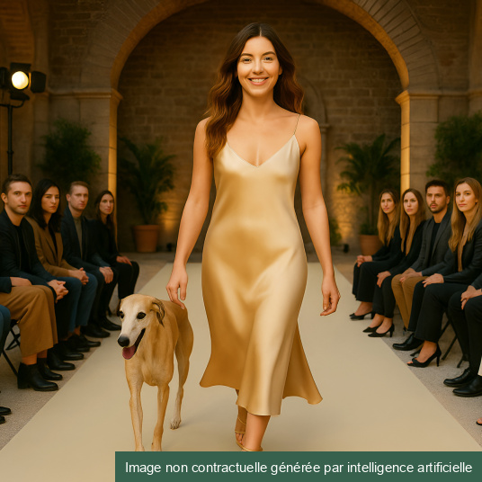 Moquette Stand Event - Sable - Défilé de mode