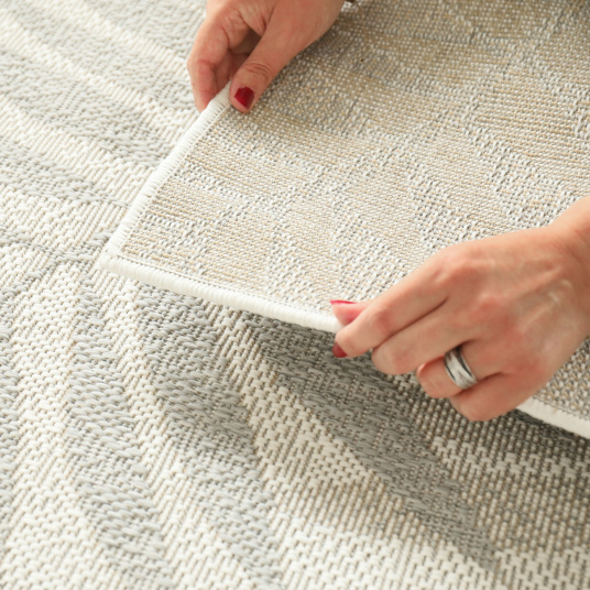 Tapis matière recyclée Harmonie - envers