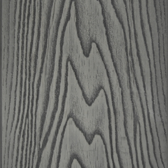 Lame terrasse en bois composite 2 côtés - Gris - gros plan