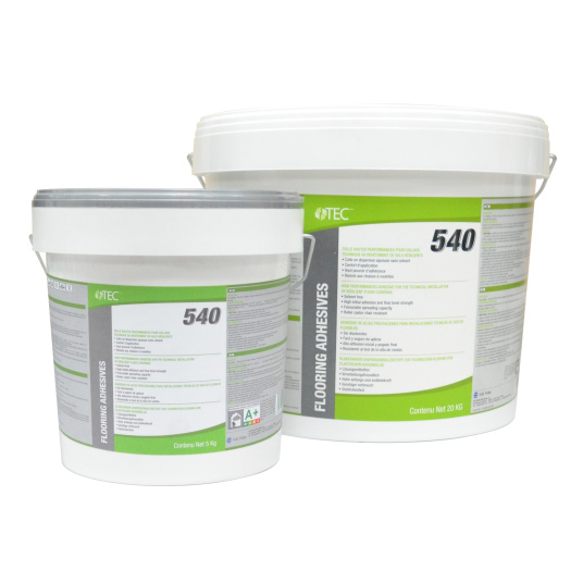 Colle dispersion haute performance spécial LVT sols plastiques