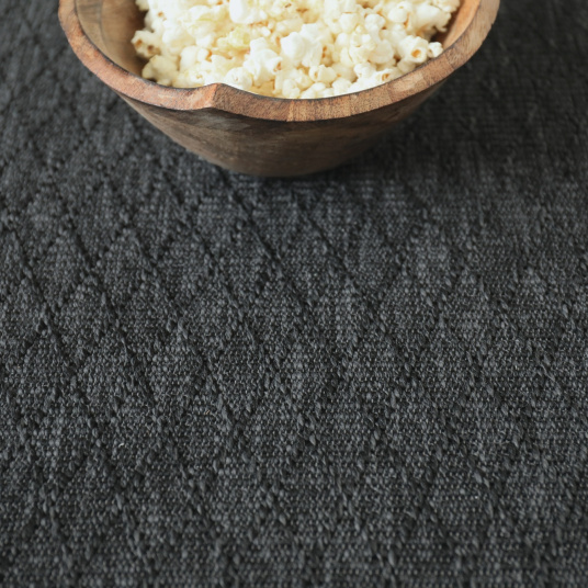 Tissé plat Timika couleur Gris ardoise - vue de près