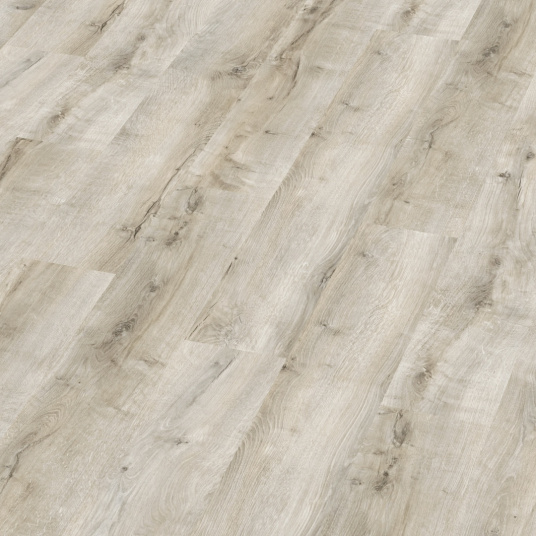 Parquet flottant Stratifié - Chêne Gris Saule - vue de près