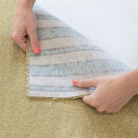 Moquette ultra douce Kawaii Vert tendre certifiée GUT avec fibres Econyl recyclées haute qualité