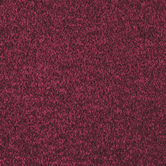 Moquette économique Lumicolor rouge bordeaux, belle tenue au toucher moelleux