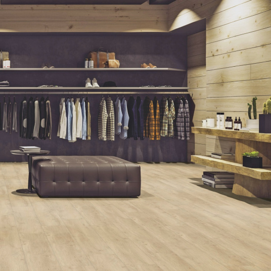 Lame vinyle Gerflor - Creation 55 rigid acoustic à clipser - spécial rénovation - Twist - boutique de vêtements