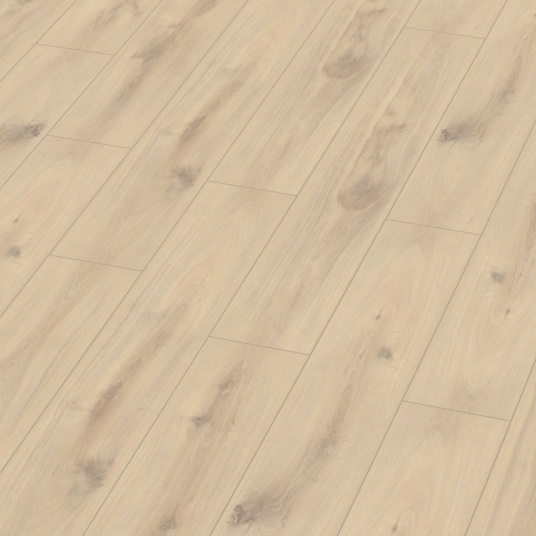 Parquet flottant Stratifié - Cuisine et salle de bain - Lames larges - Chêne Brun Zanzibar - gros plan