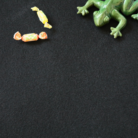 Moquette Stand Expo filmé - Noir - gros plan