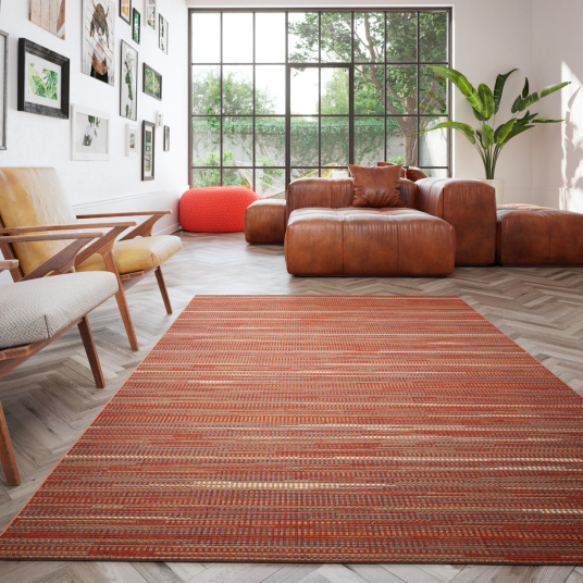 Tapis de jardin - Broc Arty - Terracotta rouge - salon