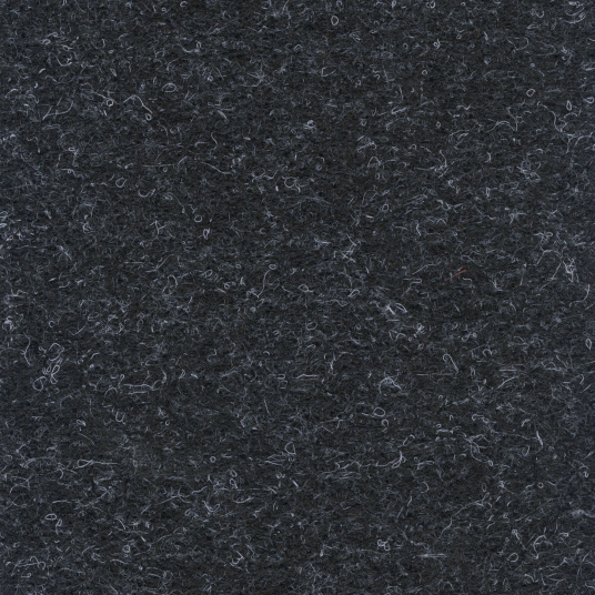 Moquette aiguilletée professionnelle - Trafic 33 Contract - Noir chiné recyclable
