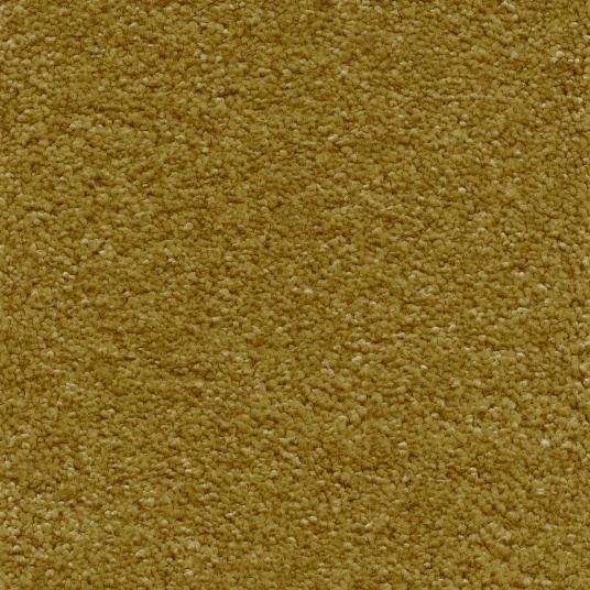 Moquette Pulse Ocre antique à la douceur extrême, fibres denses offrant un confort haut de gamme sous les pieds