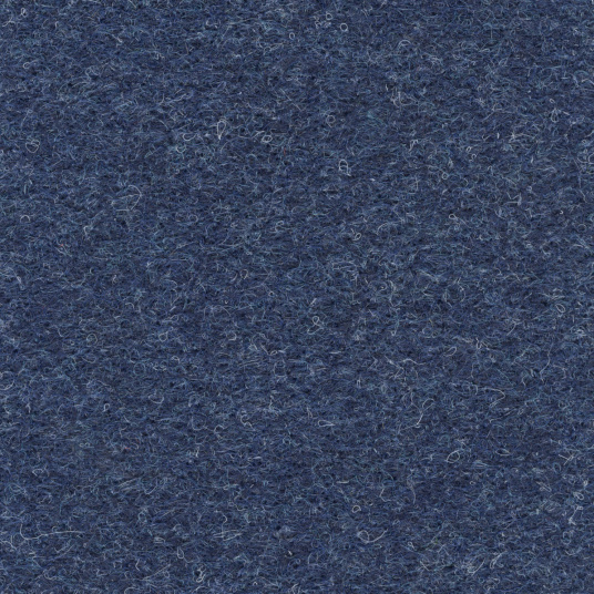Moquette aiguilletée professionnelle - Trafic 33 Contract - Bleu foncé chiné recyclable