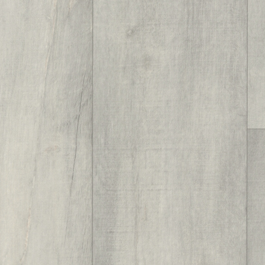 Sol Vinyle Textile Grande largeur - Parquet trait de scie - Chêne gris blanchi - sans perspective