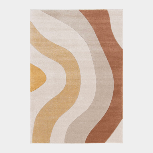 Tapis Onde - Motifs vagues rétro