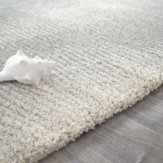 Tapis Nomadic Gris - Dunes de sable - tranche