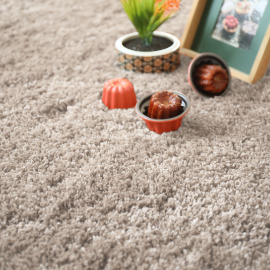 Moquette épaisse - Back70 - Shaggy beige