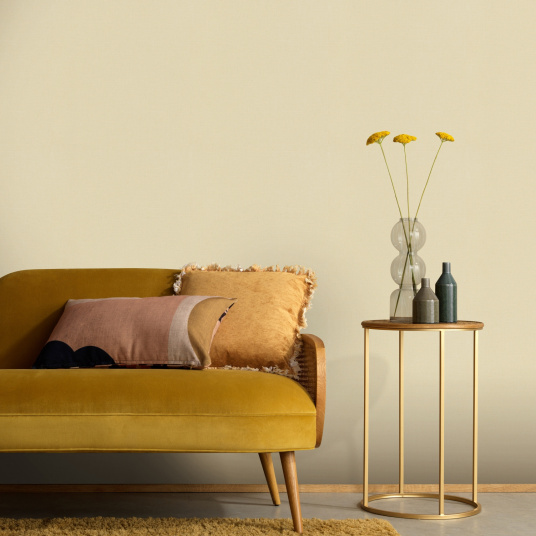 Papier peint vinyle sur intissé - Nature colors - Raphia naturel - salon