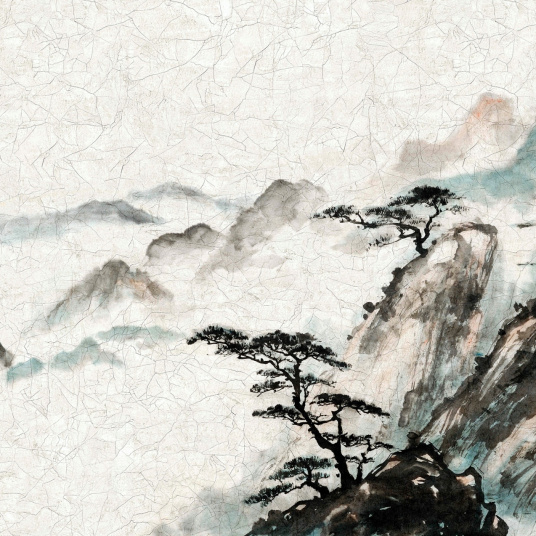 Papier peint panoramique - Format XXL - Paysage poétique